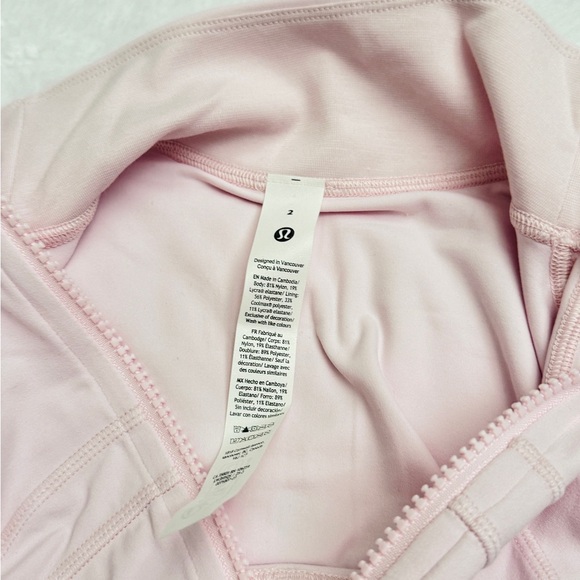 Lululemon Define Cropped Jacket Nulu/ Blissful Pink/ size 2/ NWT - Picture 5 of 5